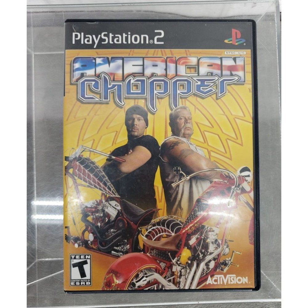 American Chopper (Sony PlayStation 2 PS2, 2004) Disc with Manual